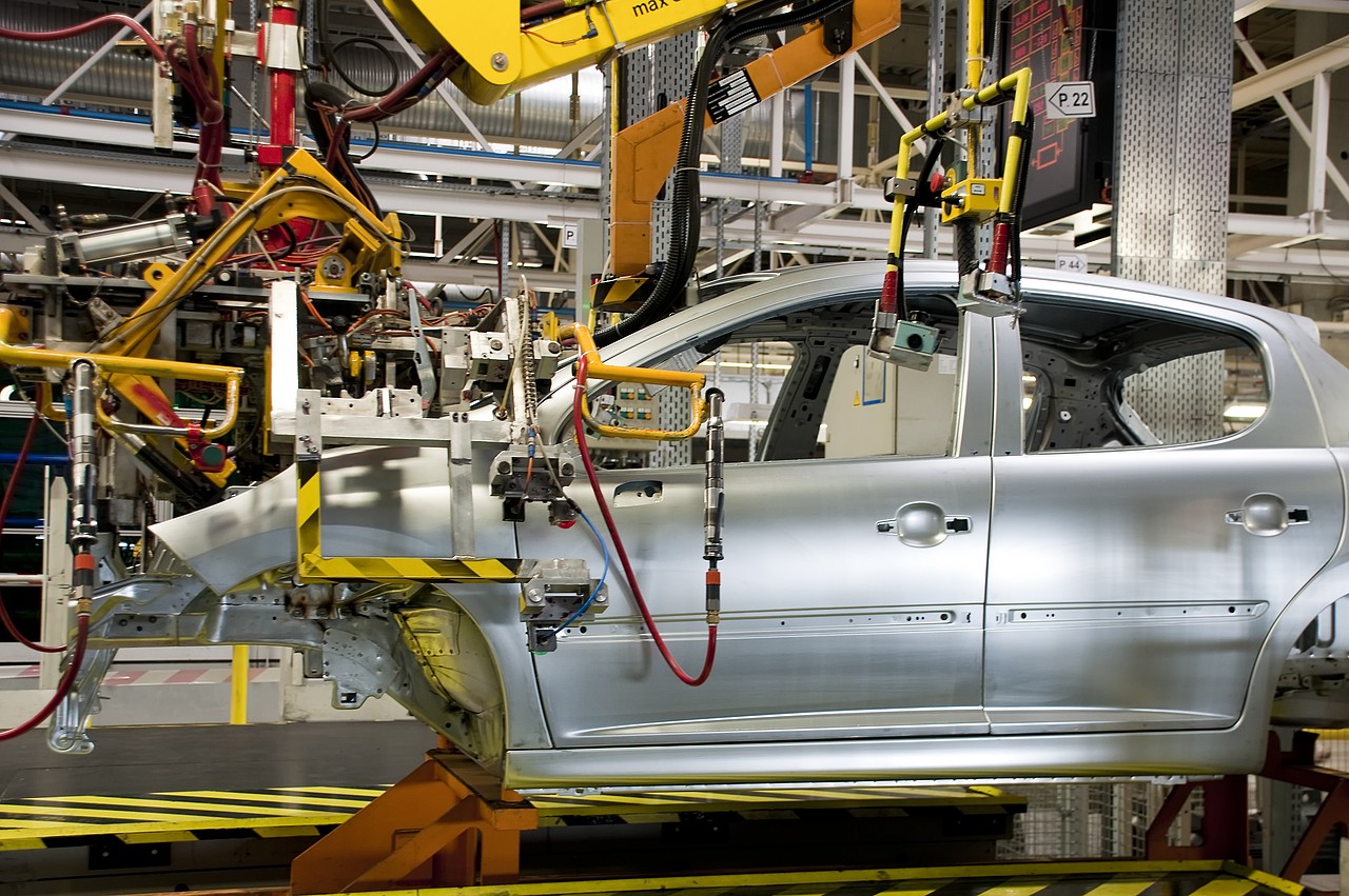 Image 4 86 DAPs are installed in the car manufacturer’s production line, which is used to produce electric vehicles as well as vehicles with combustion engines.